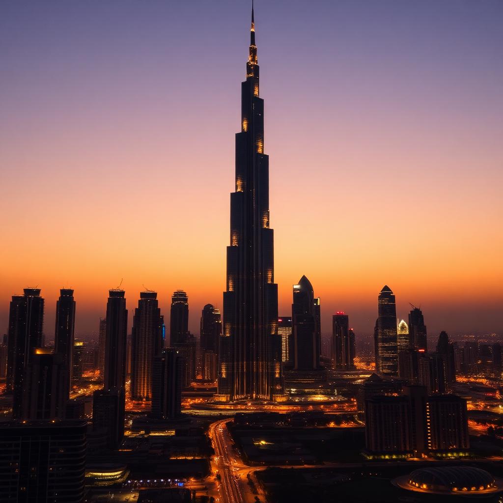 Burj Khalifa Skyline — Dubai